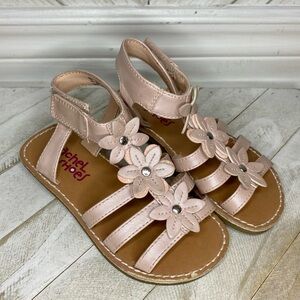 Rachel shoes pink flower sandals